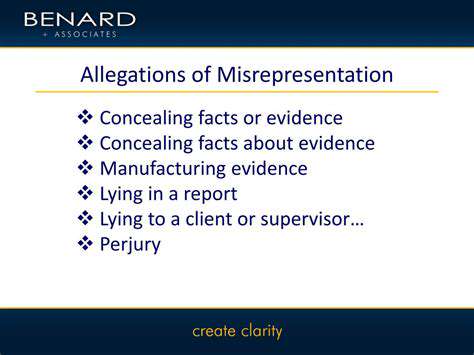 TheCoreoftheAllegations:ManipulationandMisrepresentation